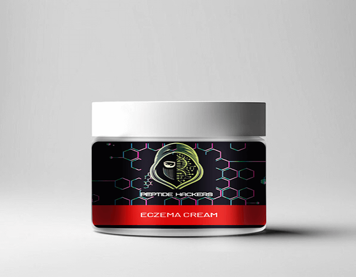 Eczema Cream – Peptide-based cream formulated to soothe irritated skin, reduce inflammation, and restore the skin barrier.