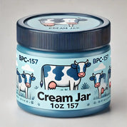 BPC-157 peptide cream being applied to the skin, showcasing its regenerative properties and potential for improving skin health and recovery.