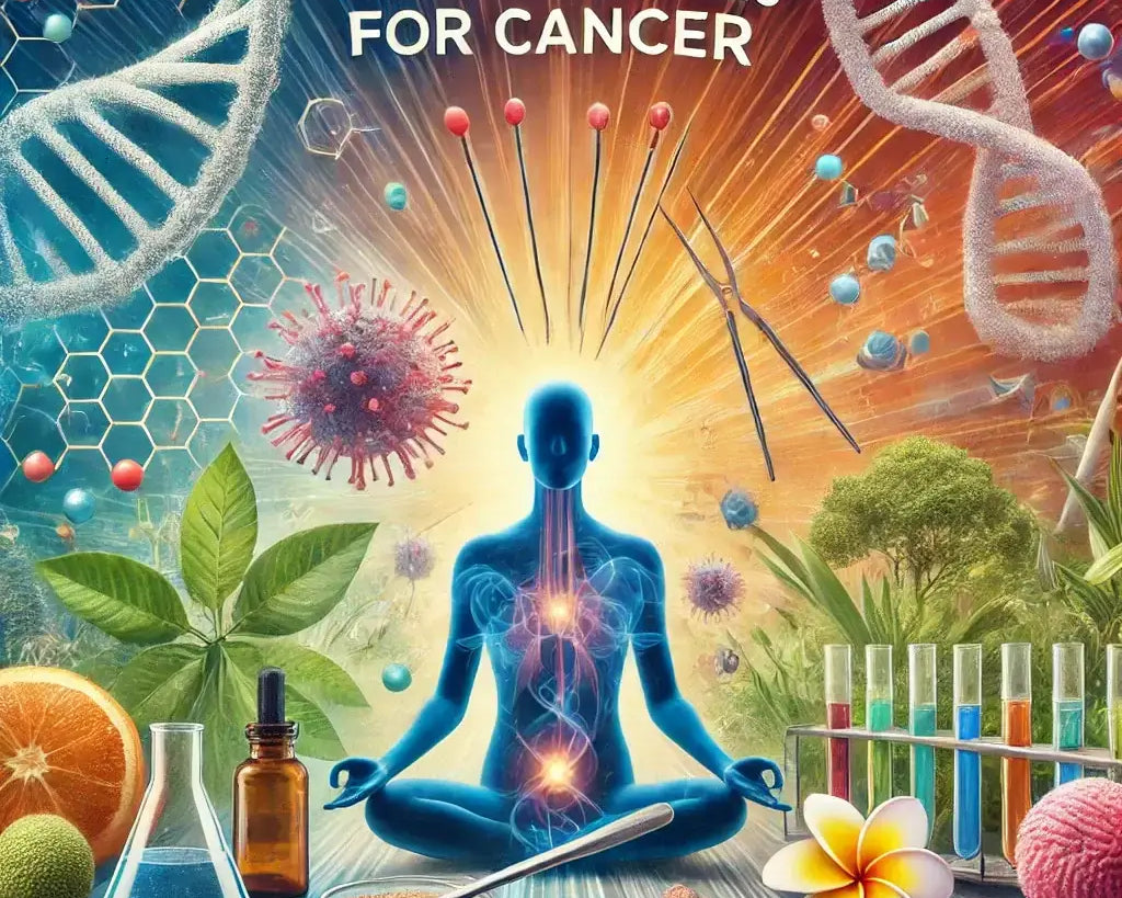 Uncommon Cures for Cancer": showing natural cures, and peptides for cancer treatment. 