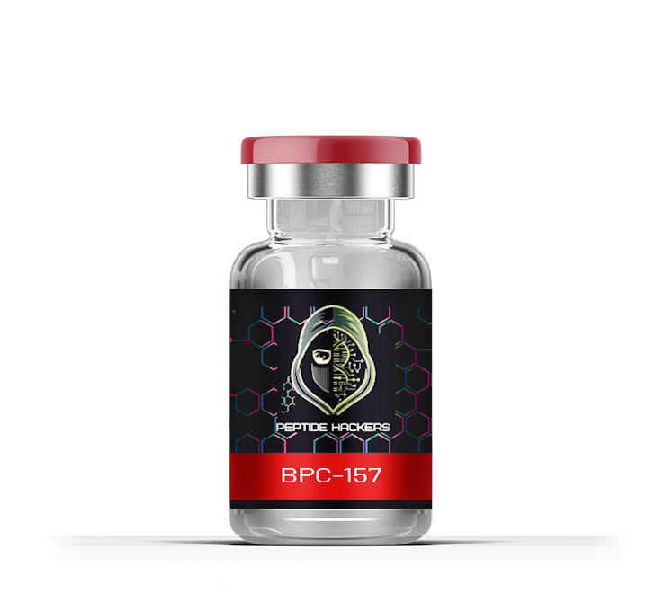 BPC-157, used for research in tissue repair, muscle healing, joint recovery, and gastrointestinal health studies.