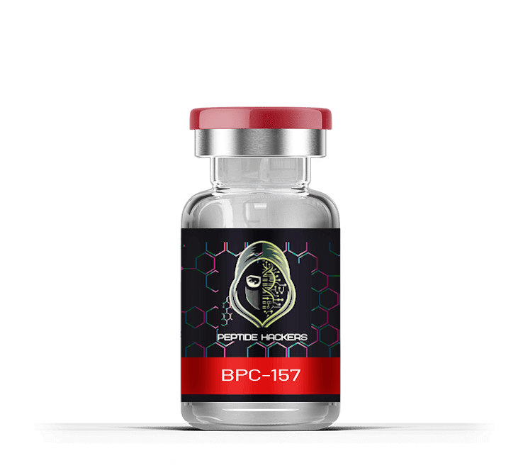 BPC-157, used for research in tissue repair, muscle healing, joint recovery, and gastrointestinal health studies.