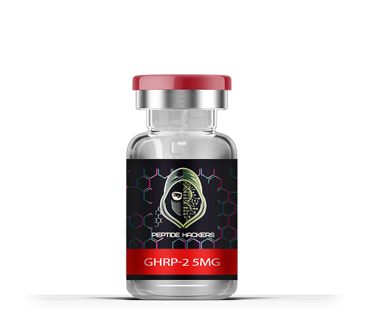 GHRP-2 peptide supplement used by athletes for stimulating growth hormone release, promoting lean muscle gain, and accelerating recovery post-exercise.