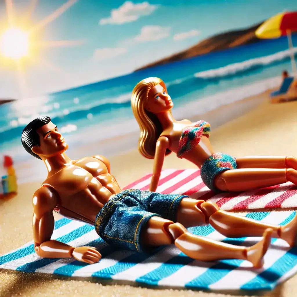 Barbie tanning peptide enhancing natural tan and skin tone