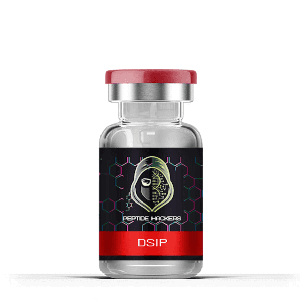 DSIP peptide vial for sleep improvement and stress relief. High-quality product with clear labeling, best prices.